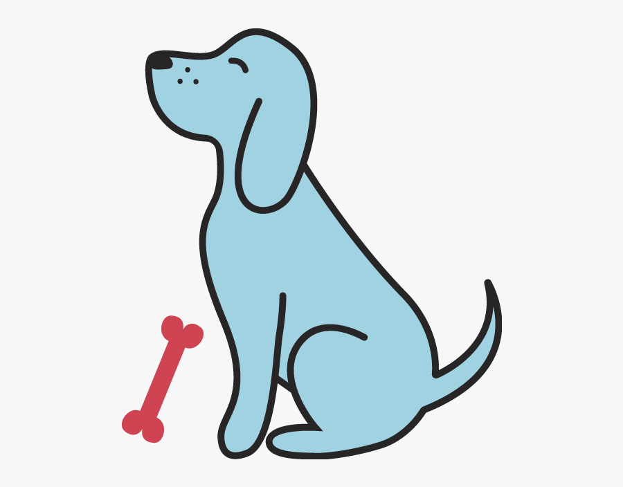 Pet Clipart One Dog, Transparent Clipart