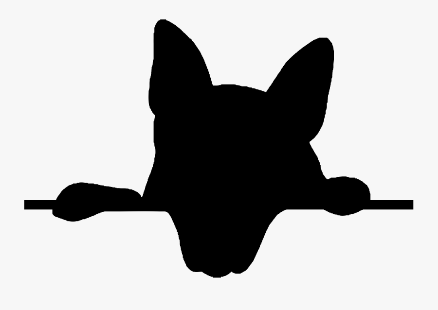 Dog Pet Sitting Puppy Clip Art - German Shepherd Dog Head Silhouette, Transparent Clipart