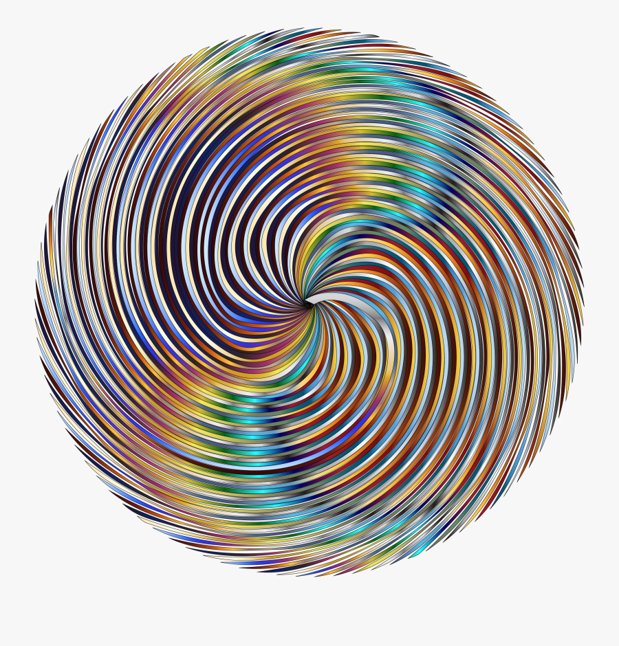 Chromatic Pinwheel Clip Arts, Transparent Clipart