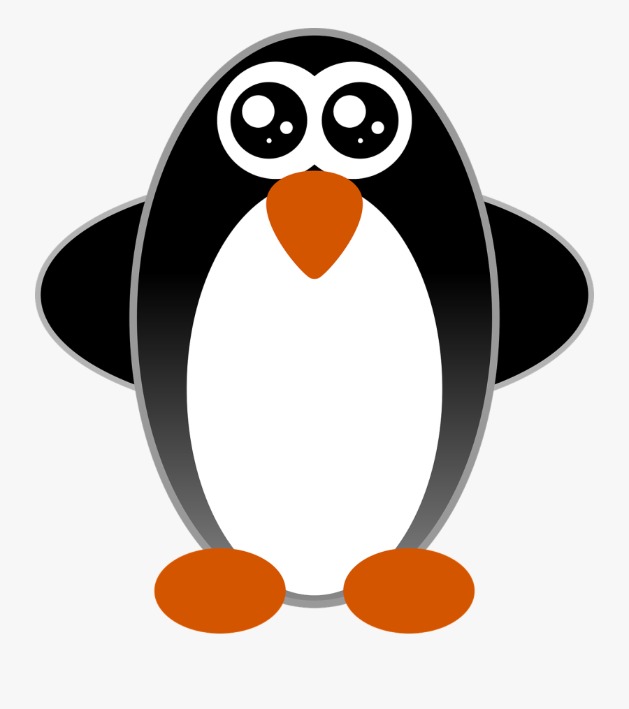 Christmas Penguin Clipart 16, Buy Clip Art - นก เพนกวิน การ์ตูน Png, Transparent Clipart