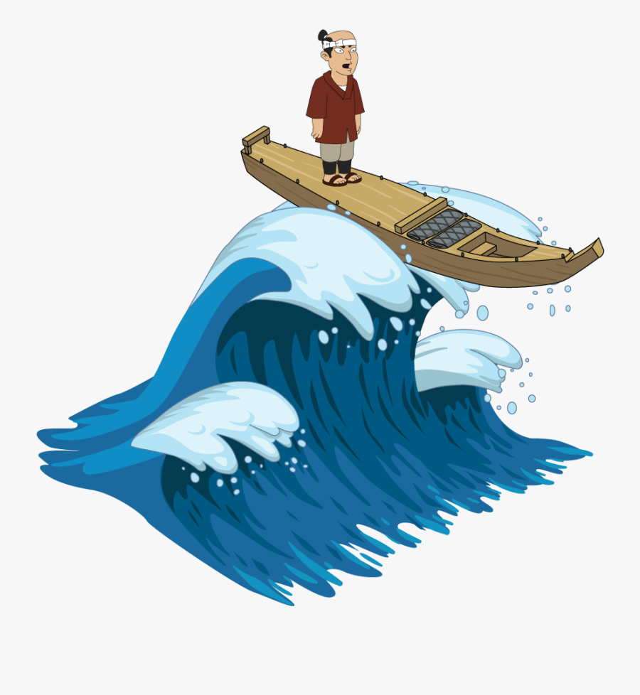 Fg Decoration Tsunami - Family Guy Tsunami, Transparent Clipart