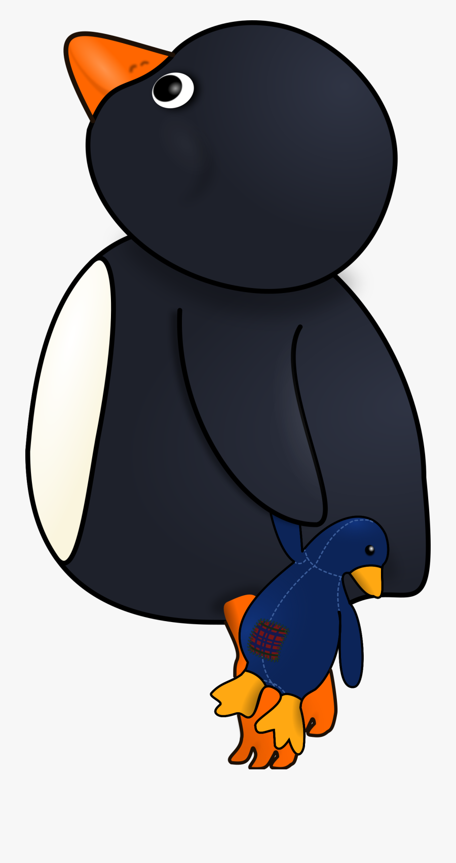 King Penguin Clipart Little Penguin - Clip Art, Transparent Clipart