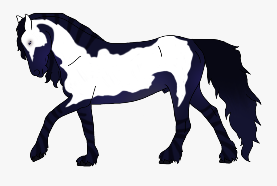 Mustang Stallion Pack Animal Mammal Mane - Stallion, Transparent Clipart