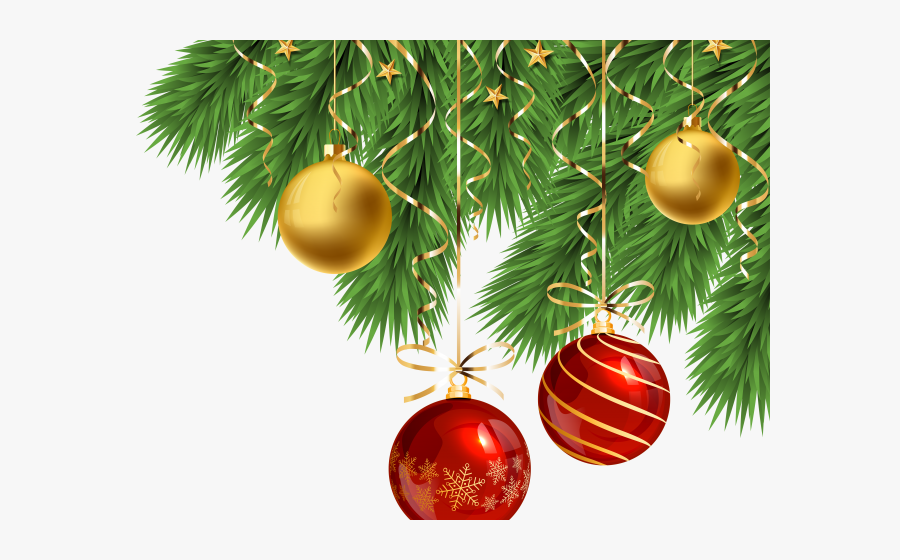 Transparent Christmas Corner Png, Transparent Clipart