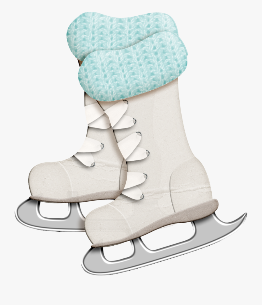 Figure Skate, Transparent Clipart