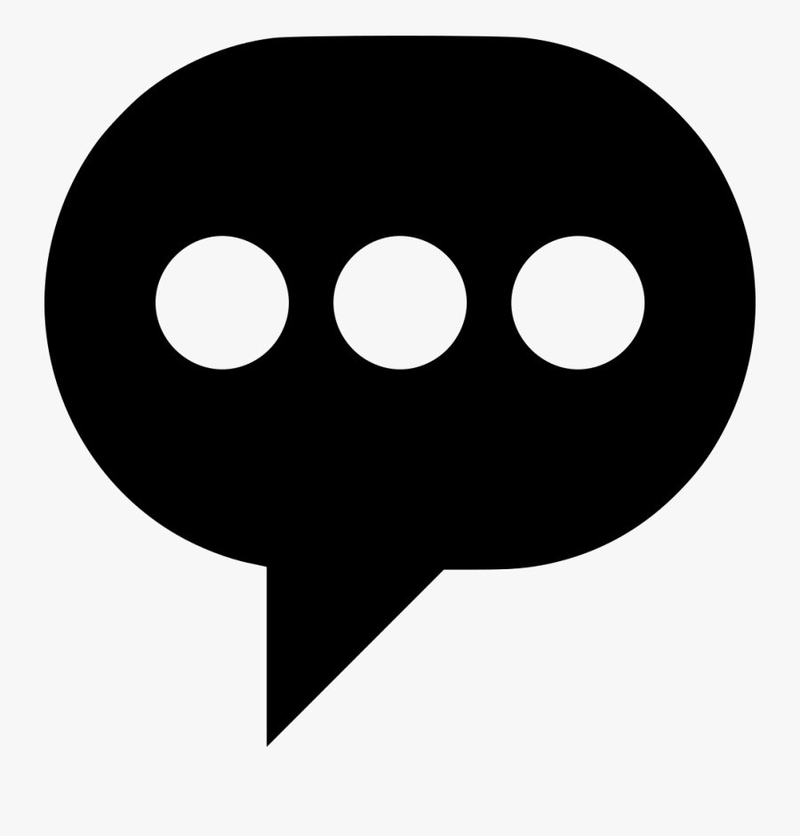 Bubble Svg Png Icon - Bubble Typing Sign Gif, Transparent Clipart