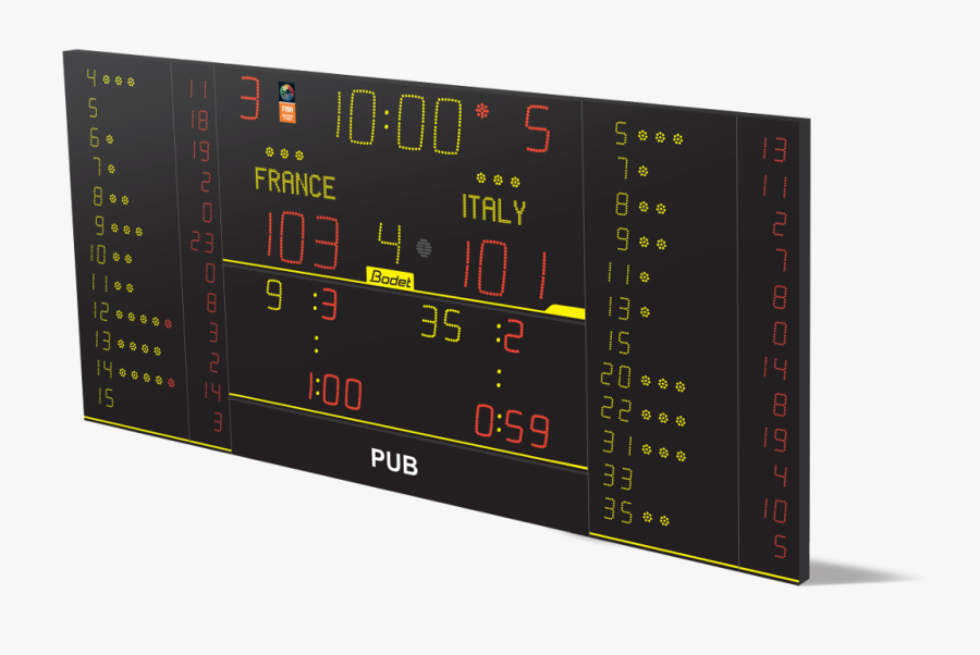 8nt325 Alpha Fs10 - Scoreboard, Transparent Clipart