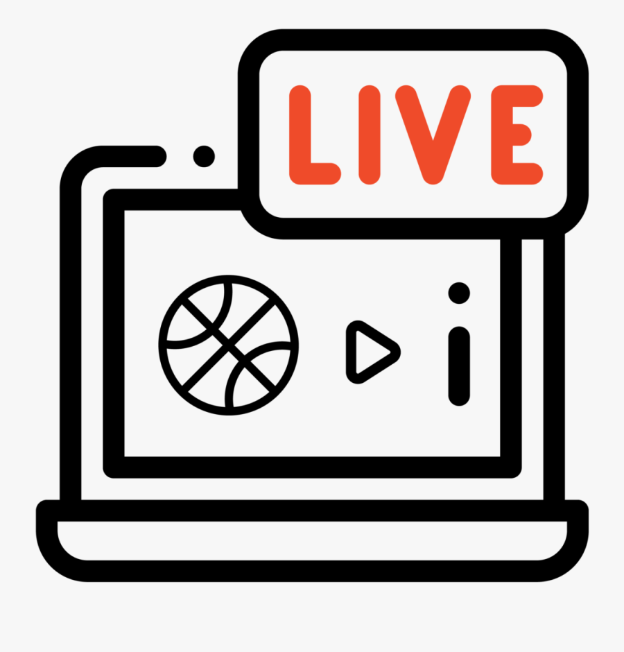 Transparent Soccer Scoreboard Clipart - Live Hd Video Symbol, Transparent Clipart