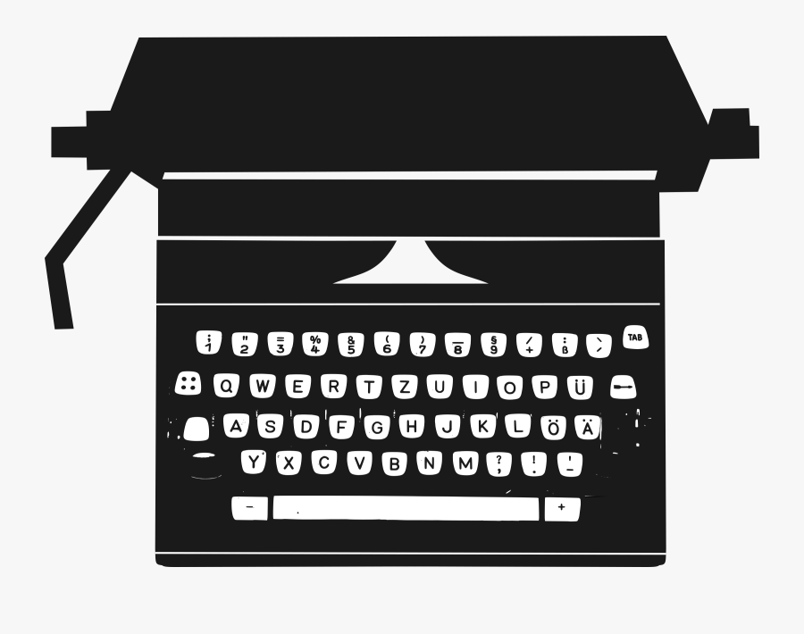 Type Writer Clip Arts, Transparent Clipart