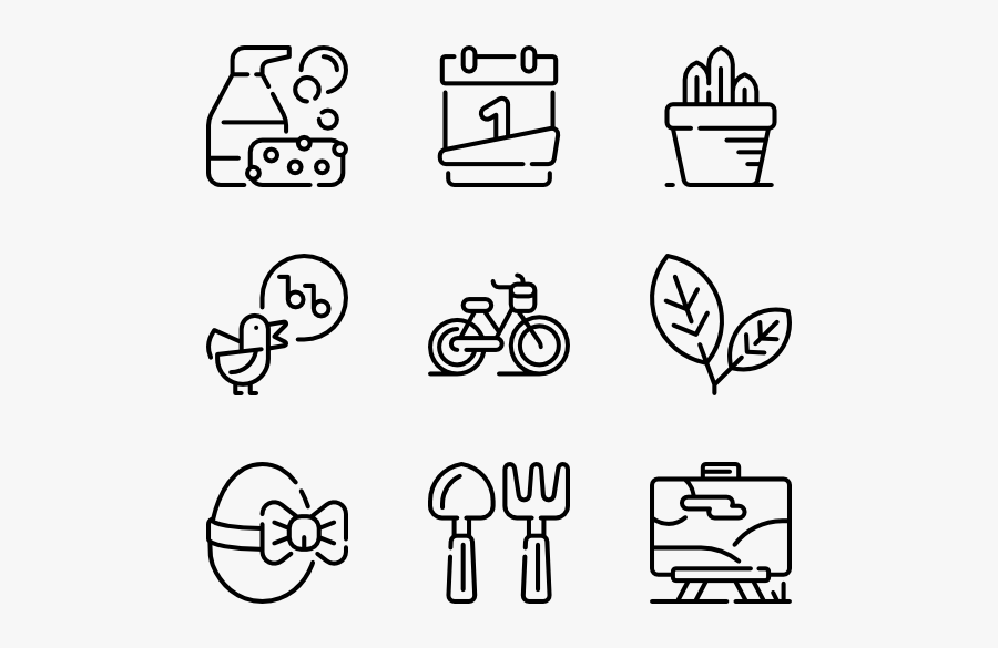 Spring Time - Outdoor Icons , Free Transparent Clipart - ClipartKey