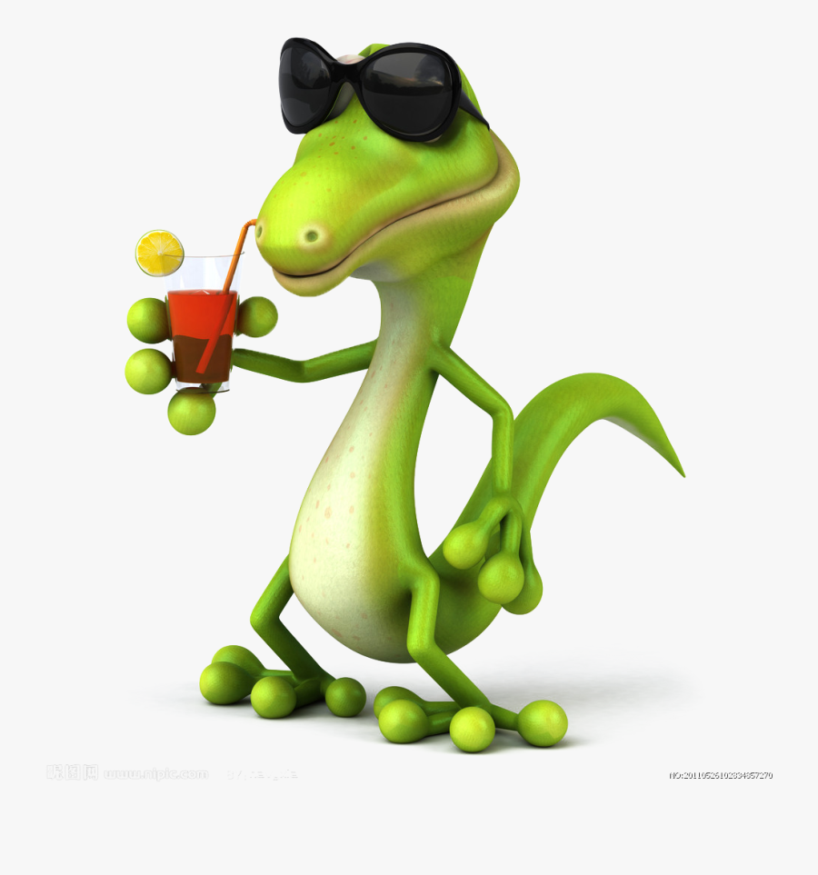 Photography Royalty-free Dinosaur Lizard Stock Cartoon - Lizard With Sunglasses Cartoon, Transparent Clipart