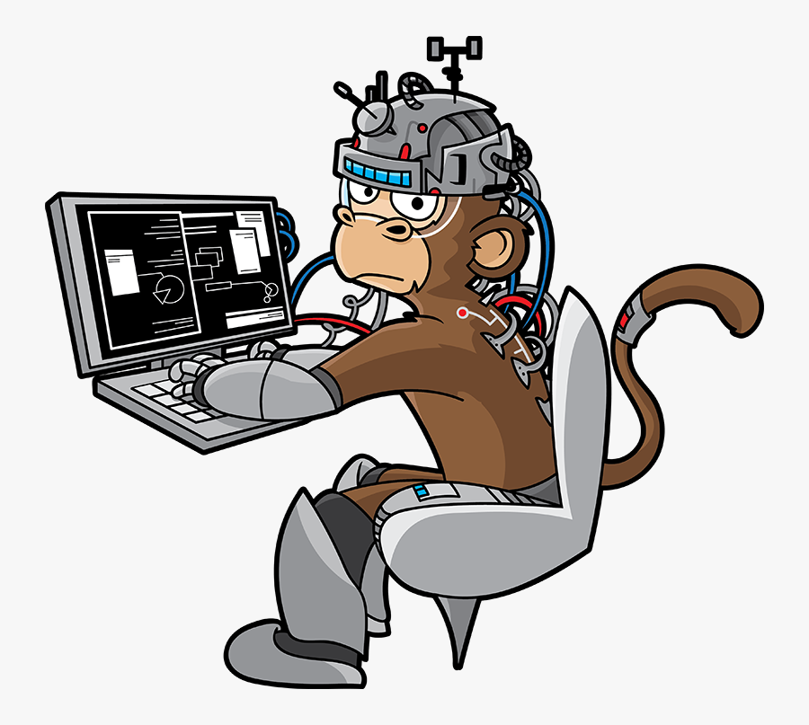 Analyst Clipart Science Data - Data Monkey, Transparent Clipart