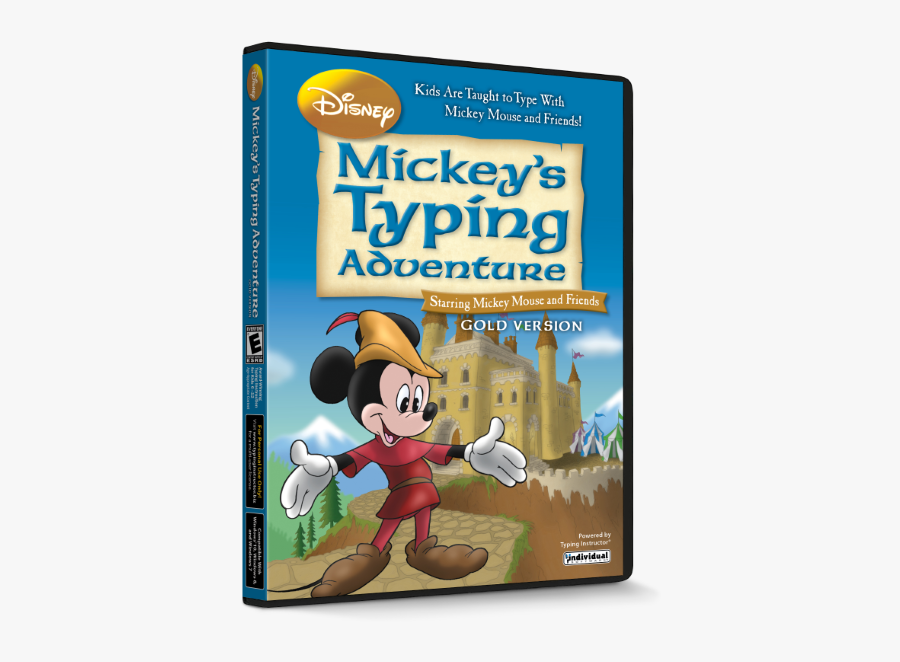 Disney Mickey's Typing Adventure Gold, Transparent Clipart
