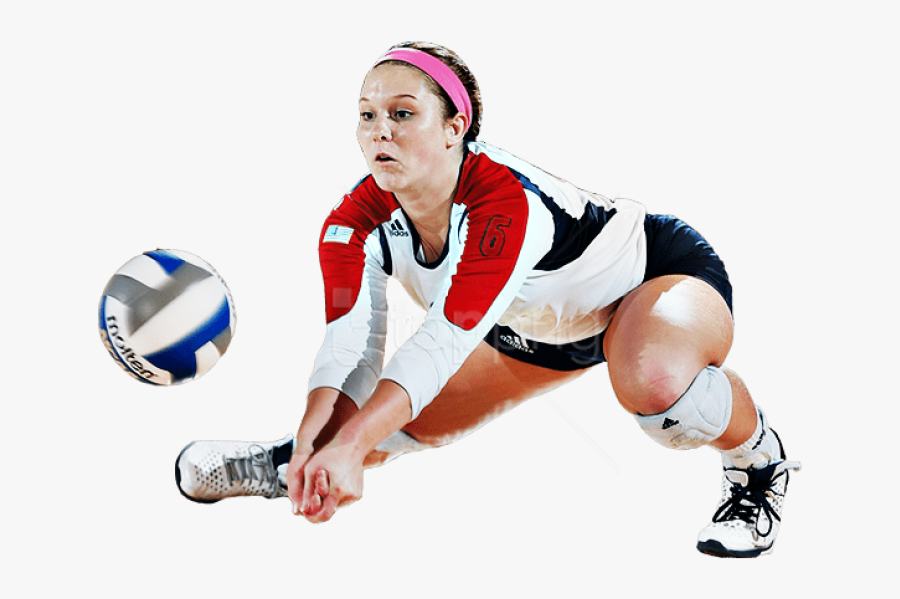 Volleyball Player Png Image - Female Volleyball Player Png, Transparent Clipart