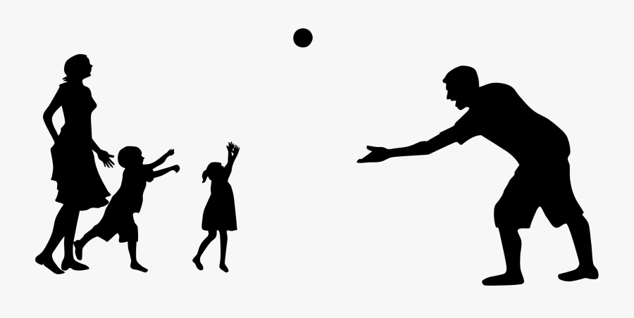 Families Silhouette At Getdrawings - Family Silhouette People Png, Transparent Clipart