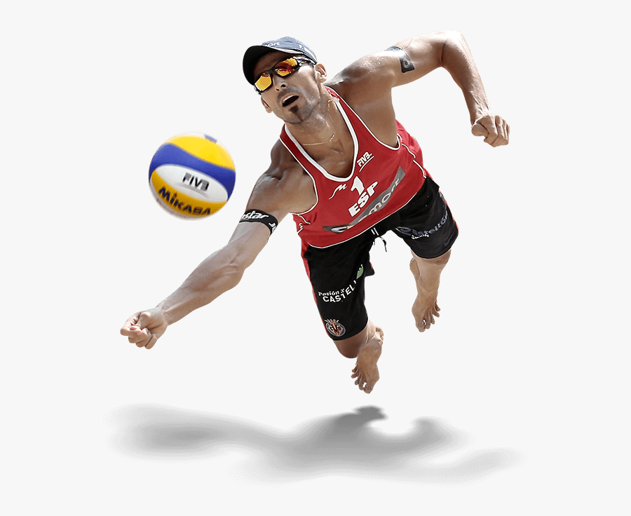Beach Volleyball Player Png, Transparent Clipart