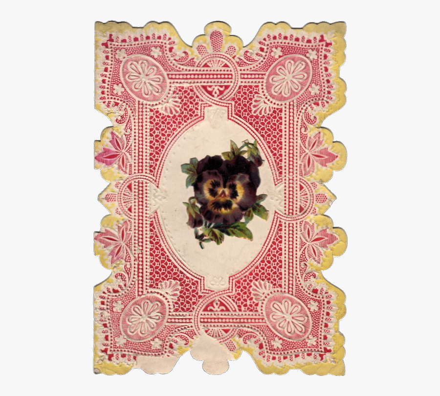 Victorian Valentine Clipart, Transparent Clipart