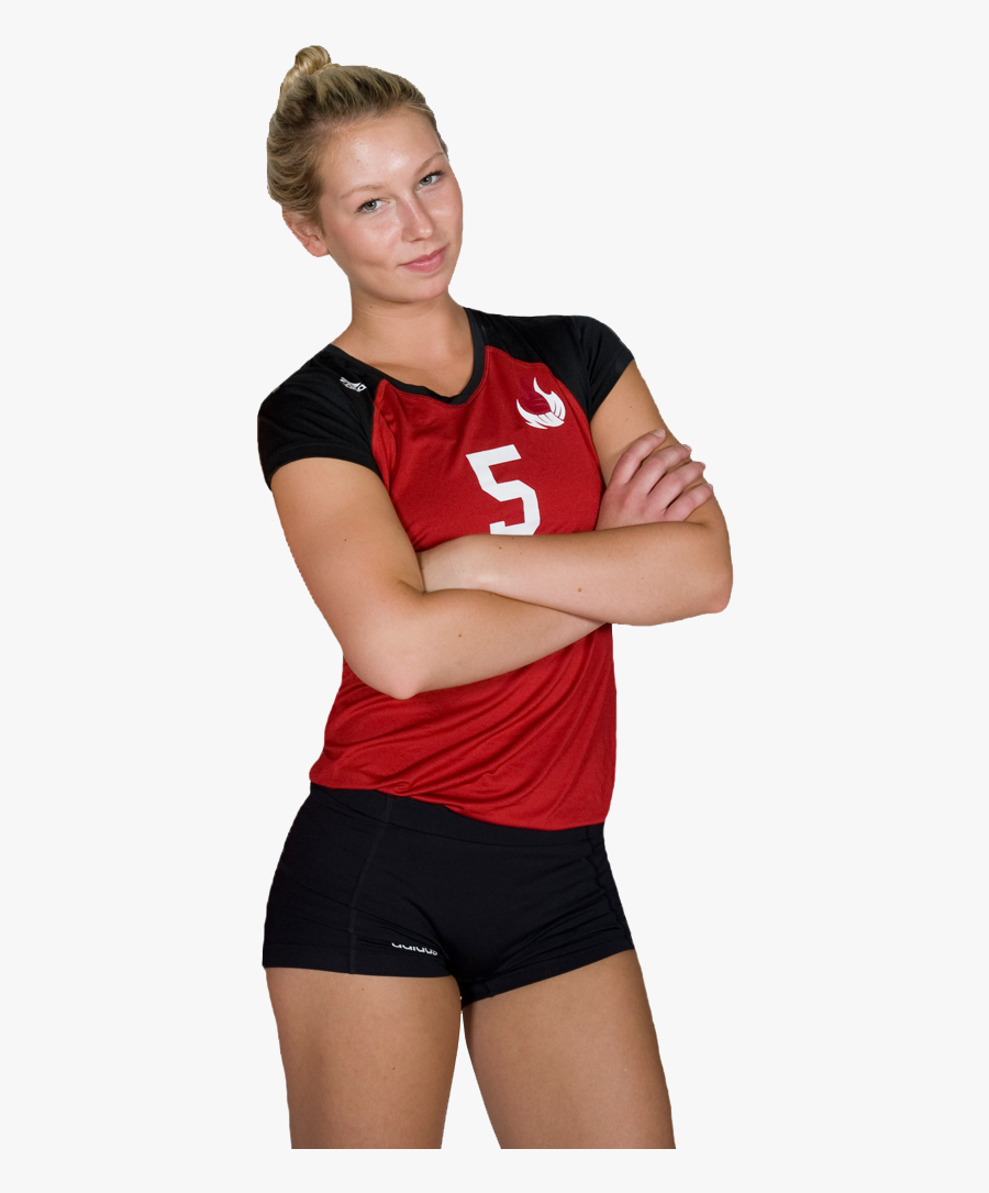 Volleyball Player - Female Volleyball Player Png, Transparent Clipart