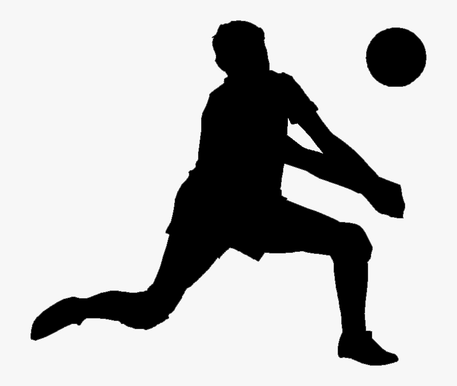 Transparent Volleyball Silhouette Png - Funny Volleyball T Shirt, Transparent Clipart