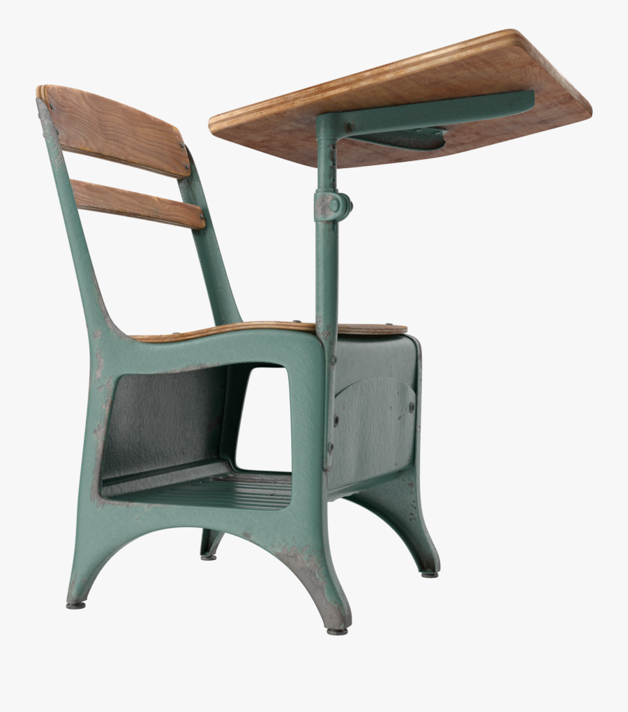 Antique School Desk Png Image - Transparent School Desk Png, Transparent Clipart