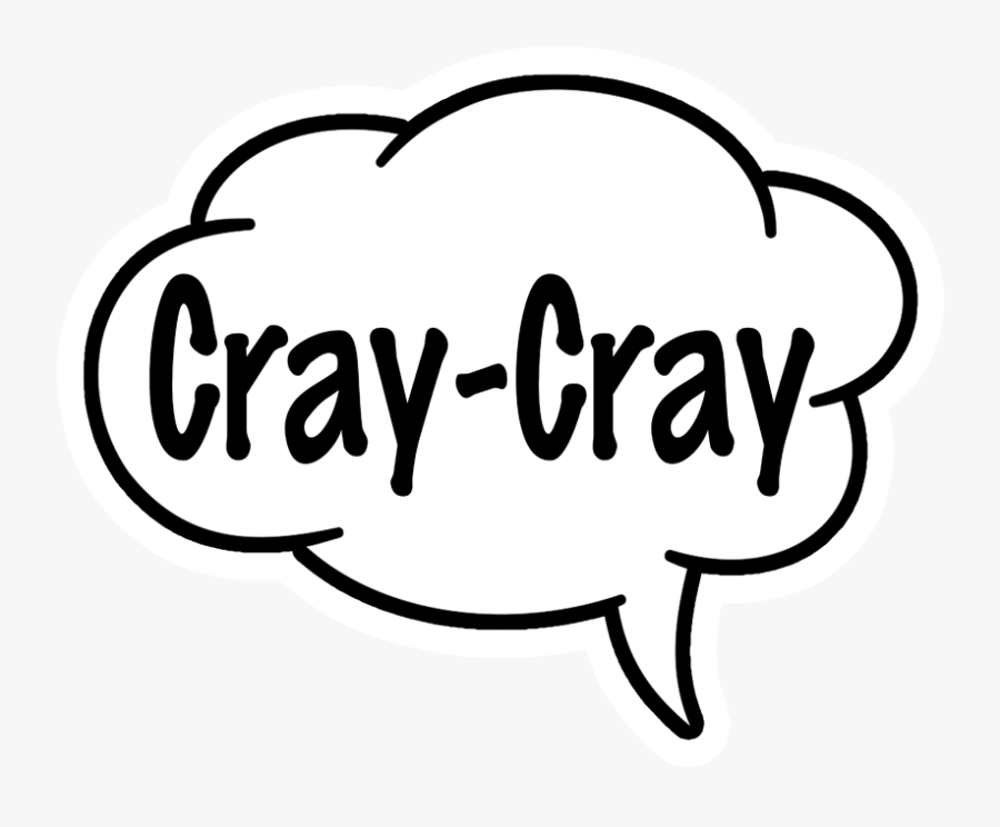 Oversized Word Bubble Slang, Transparent Clipart