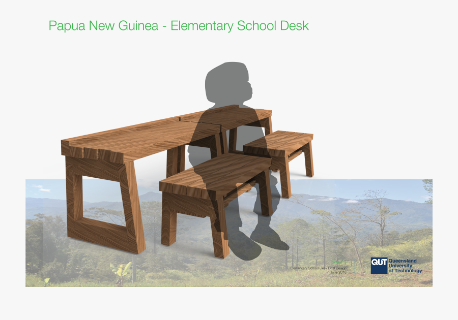 Transparent Classroom Desks Clipart - Picnic Table, Transparent Clipart