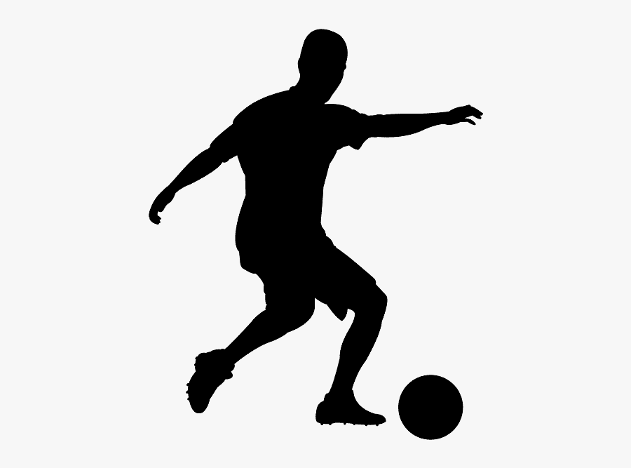 Силуэт Футболиста, Transparent Clipart