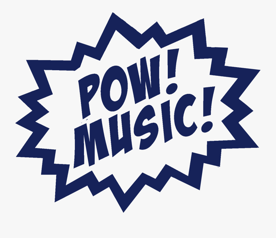 Pow Png Old School - Pow Music, Transparent Clipart