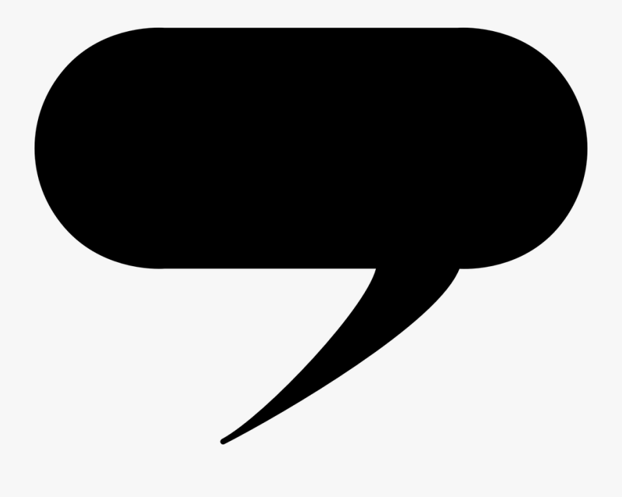 Black Speech Bubble Vector , Free Transparent Clipart ClipartKey