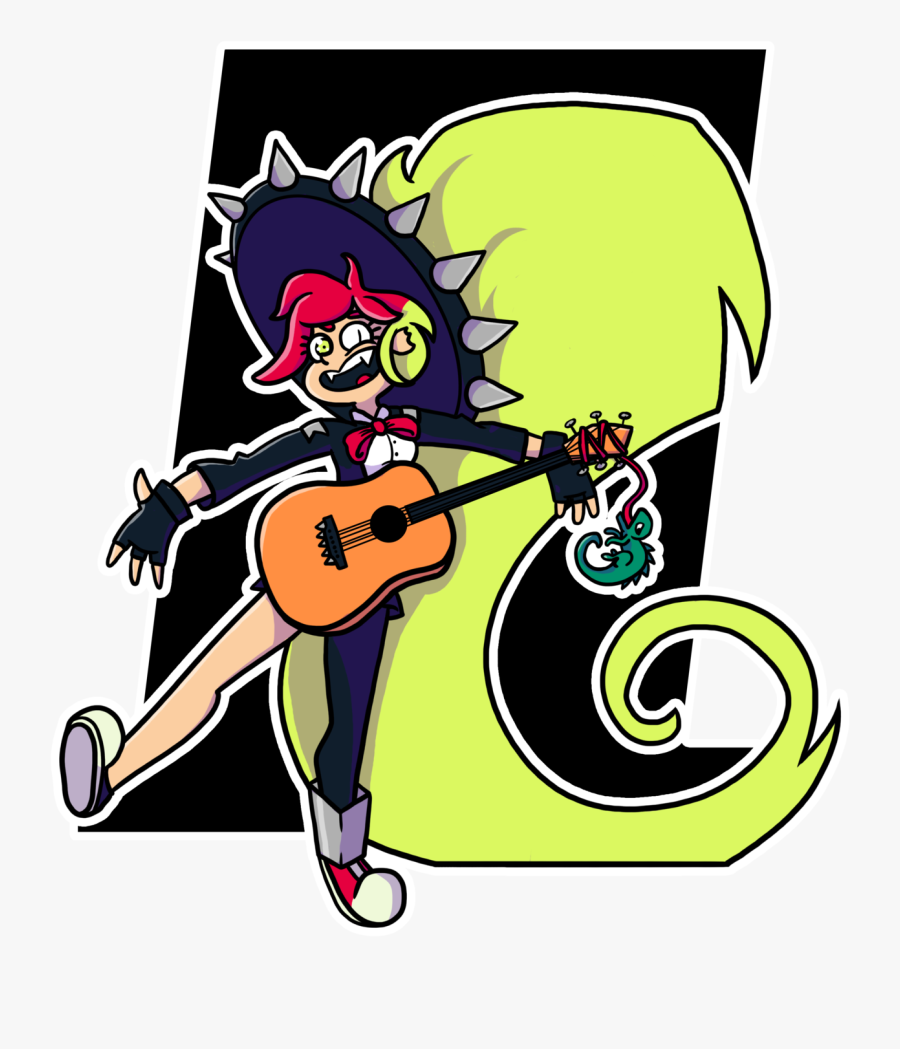 Demencia, From Villainous, In Her Mariachi Outfit Clipart - Demencia In A Suit, Transparent Clipart