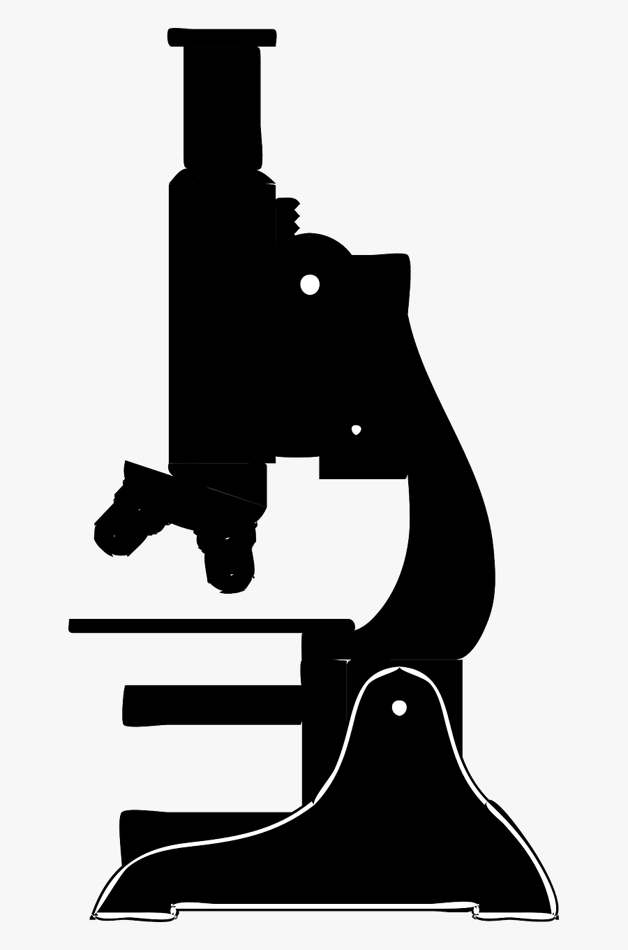 Microscope Clipart Vector, Transparent Clipart