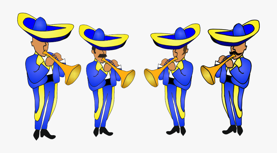 Katie Drew This Mariachi Band For A Video For "manana - Mariachi Clipart Transparent Background, Transparent Clipart