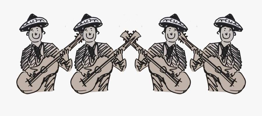 Transparent Mariachi Band Png, Transparent Clipart