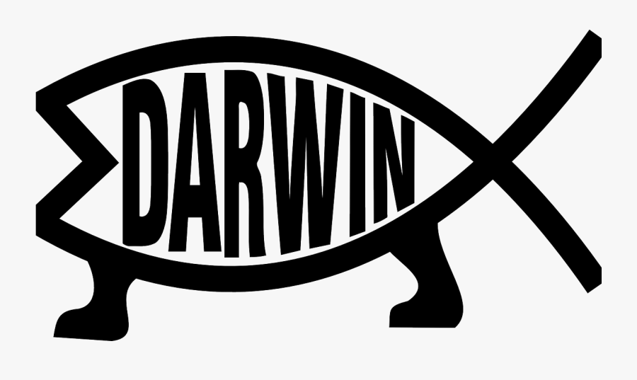 Darwin 160555 - Darwin Fish, Transparent Clipart