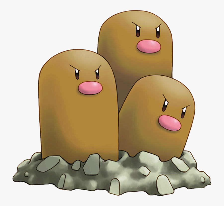 Pokemon 51 Dugtrio Pokedex - Dugtrio Png, Transparent Clipart