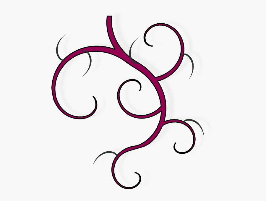 Swirls Swirl Swirly Fancy Elegance Elegant Floral Desig - Swirl Clip Art, Transparent Clipart