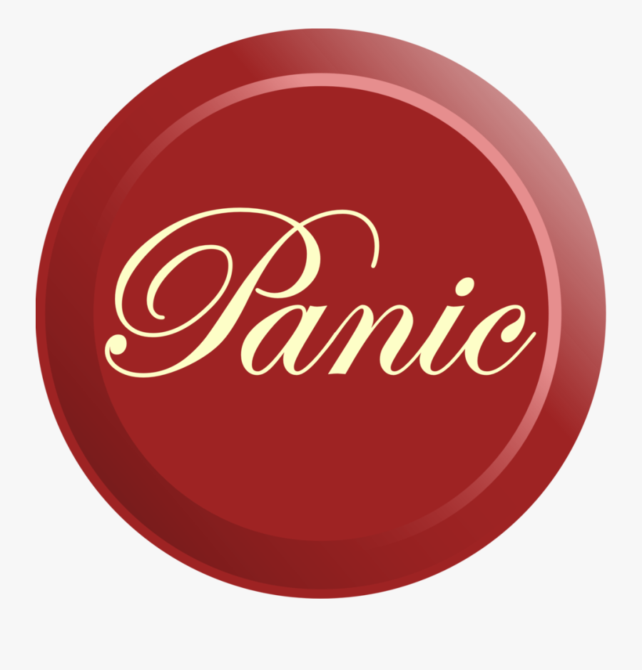 Elegant Panic Button - Panic Button Clip Art Png, Transparent Clipart