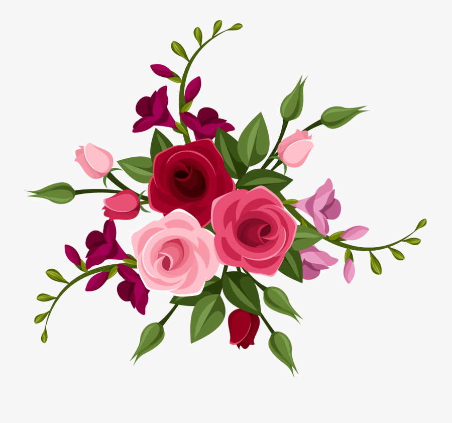 Christine Staniforth ♛༻ - Elegant Flowers Clip Art, Transparent Clipart