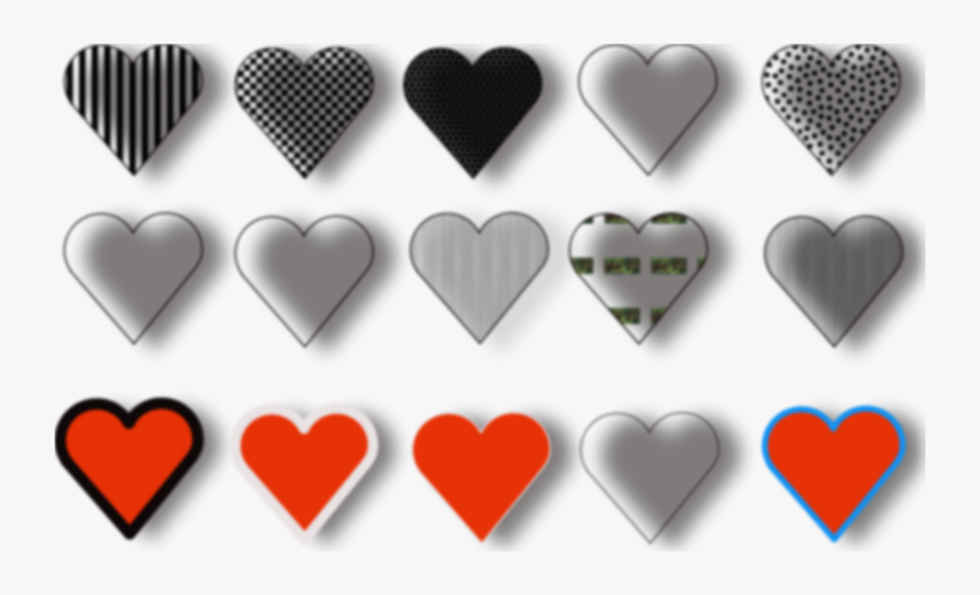 15 Hearts - 15 Hearts Clipart, Transparent Clipart