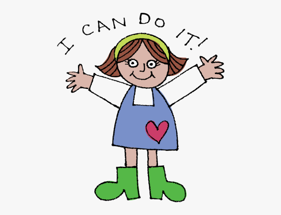 Transparent Positive Behavior Clipart - Can Do It Clipart, Transparent Clipart
