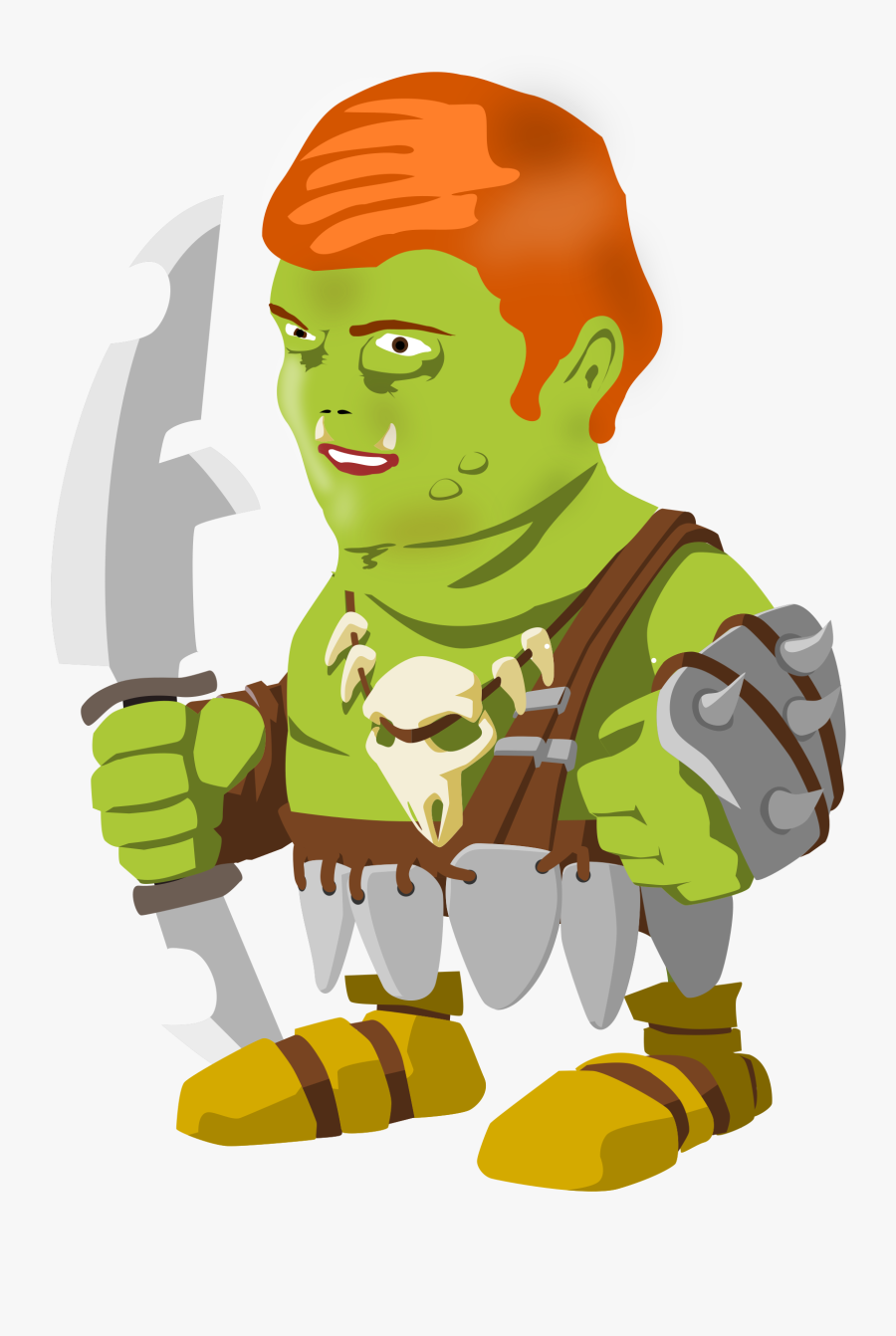 Green Goblin Clipart - Goblin Art Transparent, Transparent Clipart