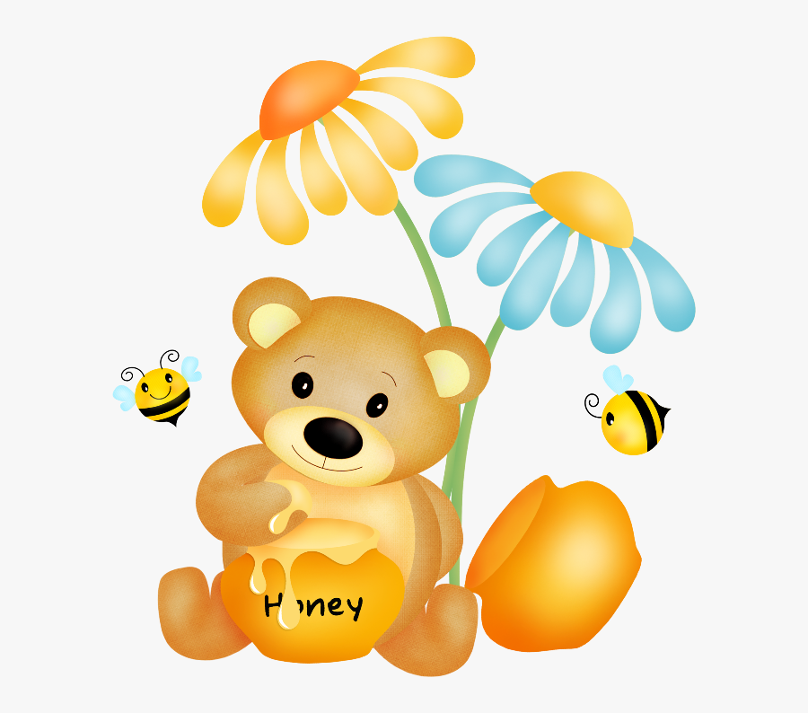Plush Png Cubs Tubes - Honey And Bear Png, Transparent Clipart