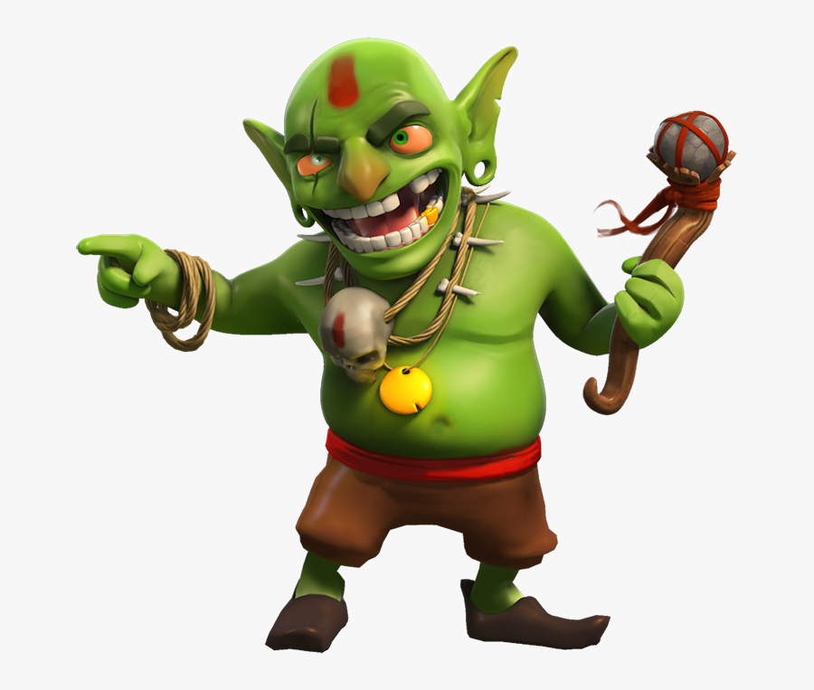 47493 - Mega Goblin Clash Royale, Transparent Clipart