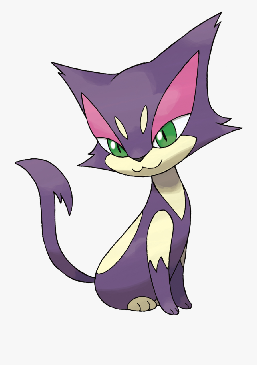 Purrloin Pokemon, Transparent Clipart