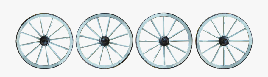 Wheels, Old, Spokes, Wood, Hubs - Mentahan Roda Sepeda Png, Transparent Clipart