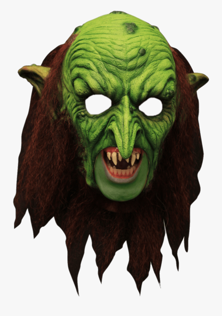 Warlock Goblin Mask - Duende De Los Dientes, Transparent Clipart