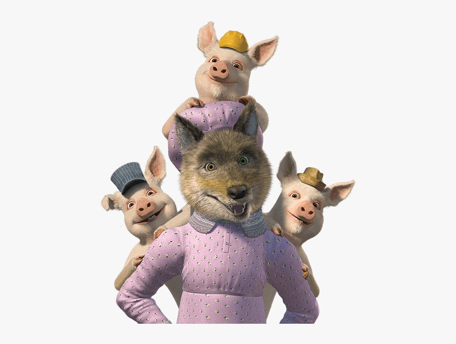 Clip Art About The Adventure What - Three Little Pigs Shrek Png, Transparent Clipart