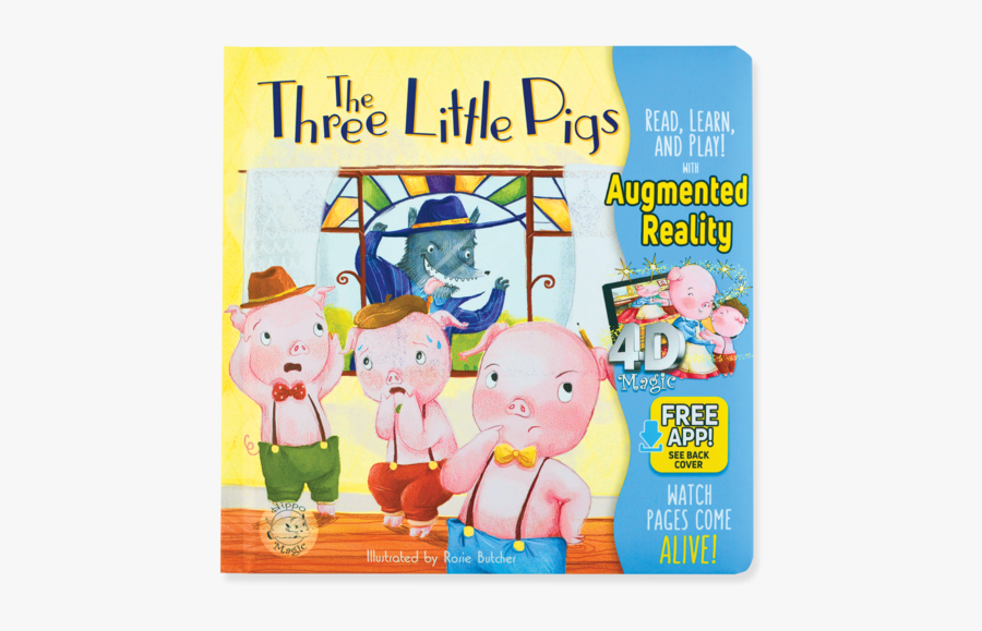 Three Little Pigs Rosie Butcher, Transparent Clipart