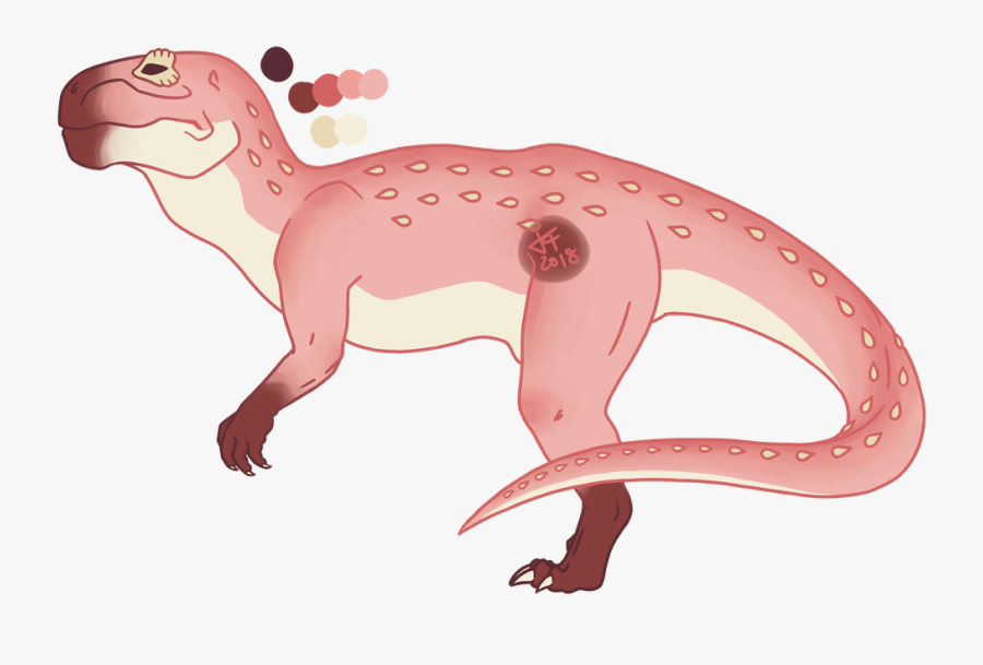 Strawberry T-rex - Animal Figure, Transparent Clipart