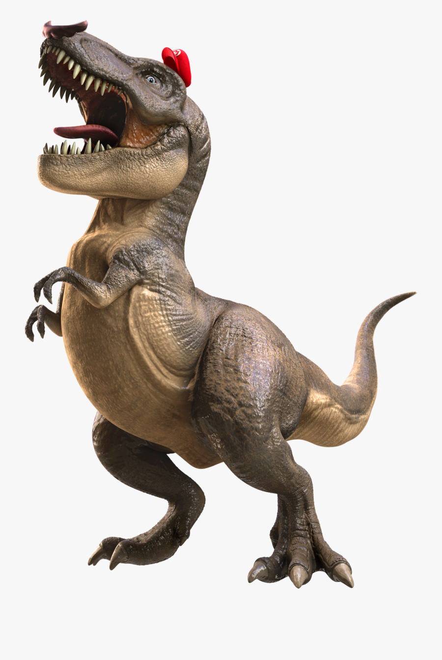 T Super Mario Wiki - Super Mario Odyssey T Rex, Transparent Clipart